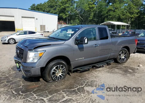 2021 Nissan Titan Sv из США, поврежденный, VIN 1N6AA1CF0MN514072